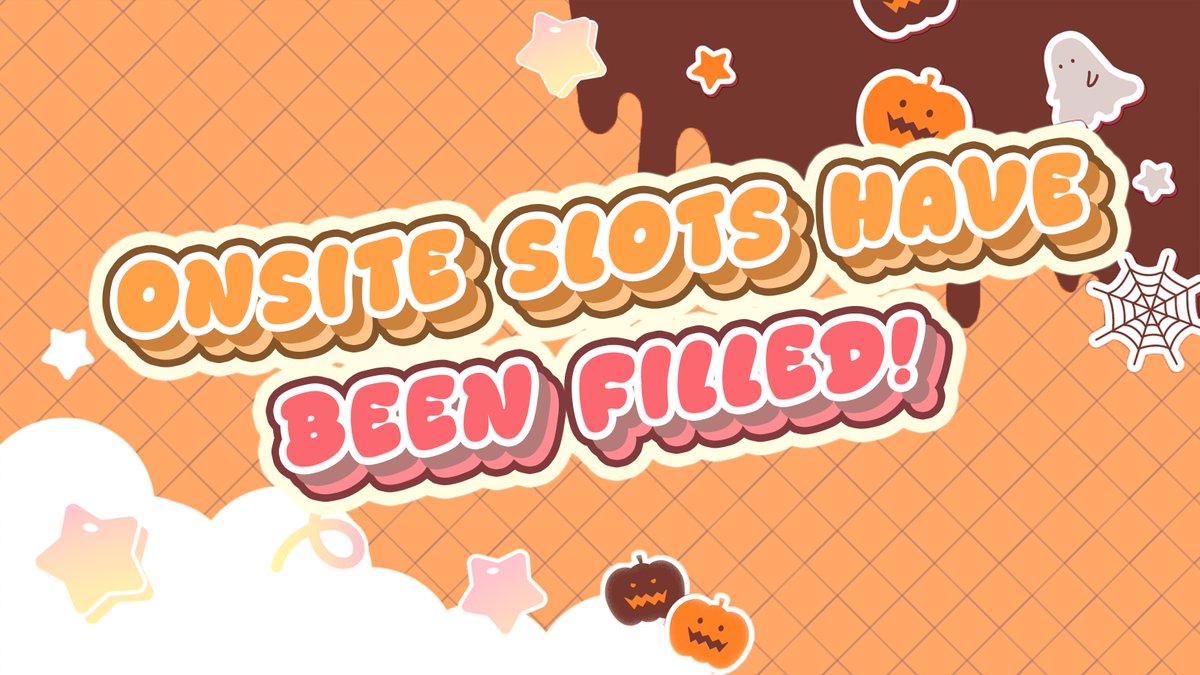 phntm_flwr's tweet photo. ON-SITE SLOT FULL 

With that, we’re happy to share that on-site registration is now closed, meanwhile, the Mail Kit will be left open until Oct. 8, 2026 🎃💤

Huge thanks to everyone who showed interest 💕

Payment Form will be sent within 1-4 days!

#SlumbaeParty
#OneRoomTACSE https://t.co/o0qnT7xcWm