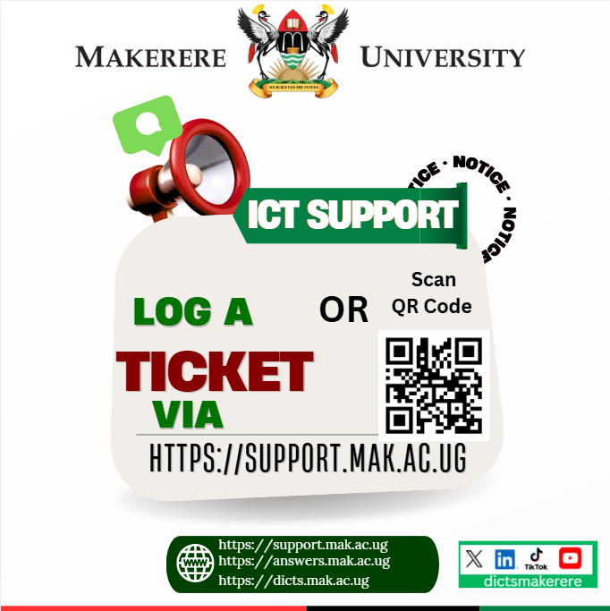 DICTSMakerere's tweet photo. If you can't come to our offices physically because of rain. Don't worry.
We are online to serve you via https://t.co/eJVnHrnHAC
#service #dicts #onlinesupport https://t.co/mMY9iLd4g0