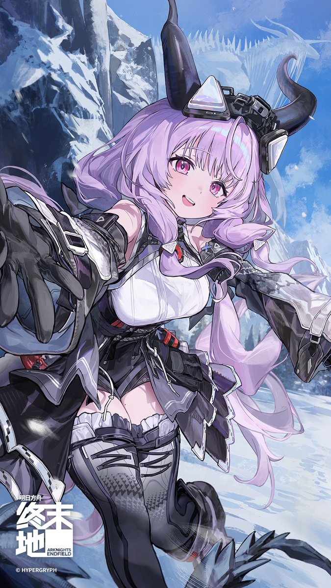 seeshin_see's tweet photo. 『アークナイツ：エンドフィールド』のティフォロスイベントイラストを1点担当させていただきました！ いつもありがとうございます！ 

#アークナイツエンドフィールド 
#ArknightsEndfield https://t.co/pvEIMeftkA