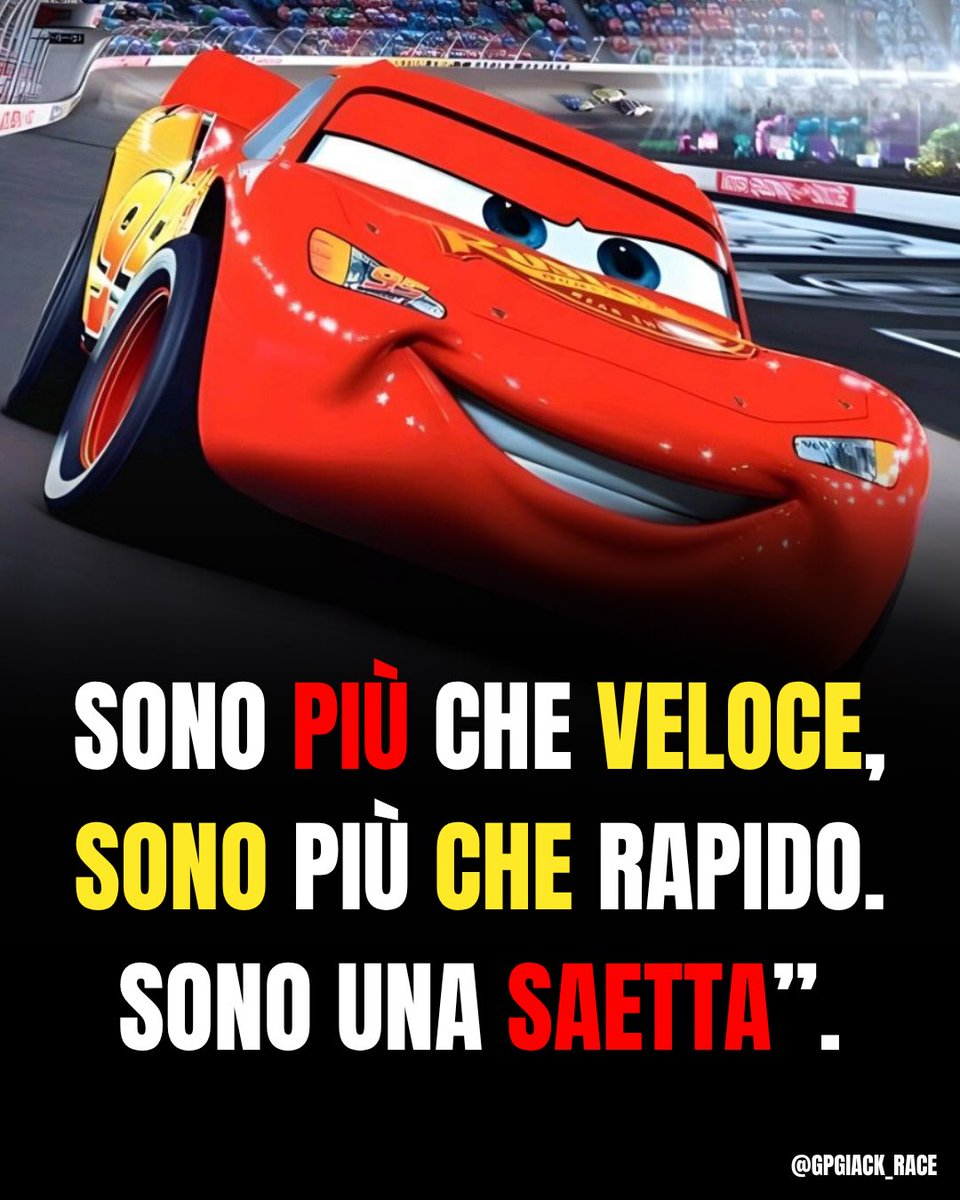 MeeGutterrjdl's tweet photo. HAPPY BIRTHDAY, LIGHTNING McQUEEN

Today marks 20 years since the film that completely changed the world of racing. F1 driver Liam Lawson has often said Cars sparked his passion for motorsport. More than a racing film, it’s about friendship, https://t.co/IfwVSPBlpt