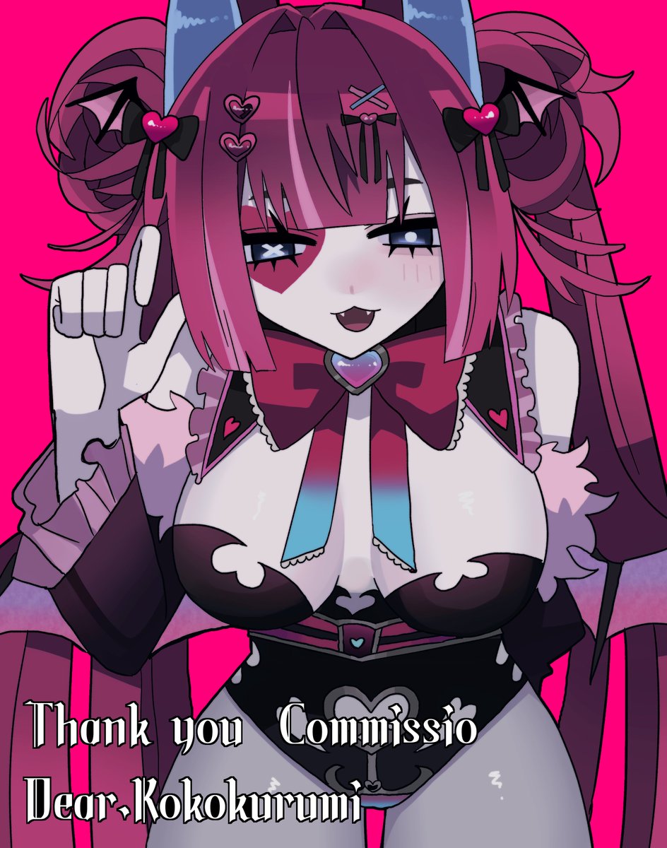 NYAPOTA2's tweet photo. #skeb #commissionㅤ 

skebありがとうございました🎀💗 https://t.co/tDrMA5R7dO