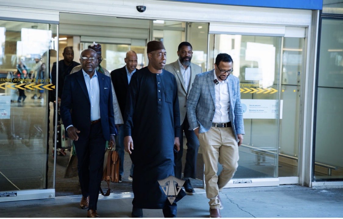 AdamAbbaAji's tweet photo. Today, we warmly welcome H.E, Professor Babagana Umara Zulum, Executive Governor of Borno State, to Canada for a strategic and meaningful engagements aimed at fostering partnerships between Borno State and Canadian institutions and industries across education, skills development, agriculture, livestock, technology, and investment. 🇨🇦🇳🇬
@masuzafi @ProfIsaPantami @realFFK @officialABAT
