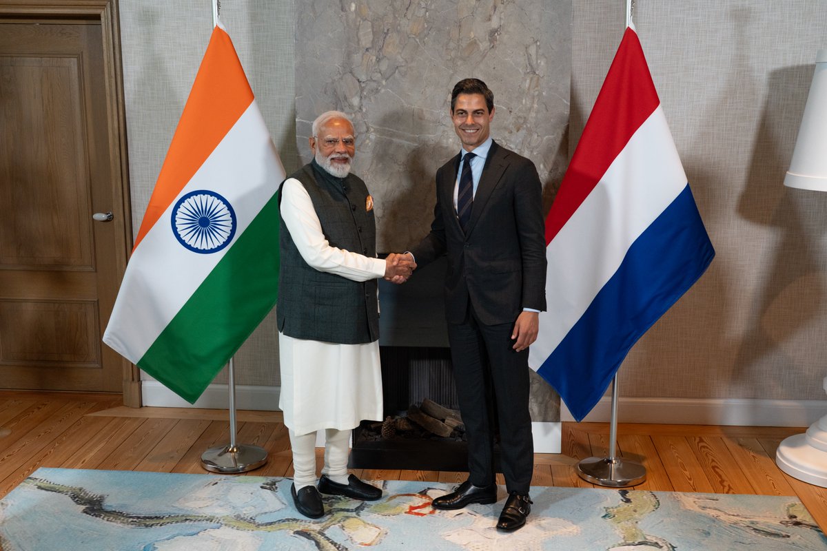 NLinIndia's tweet photo. Wishing Hon’ble Prime Minister @narendramodi a happy birthday from the Kingdom of the Netherlands! 🇳🇱 🇮🇳

The signing of our strategic partnership during PM Modi's recent visit to the Netherlands in May 2026 elevated our existing bilateral collaboration and has continued to grow and strengthen our ties.