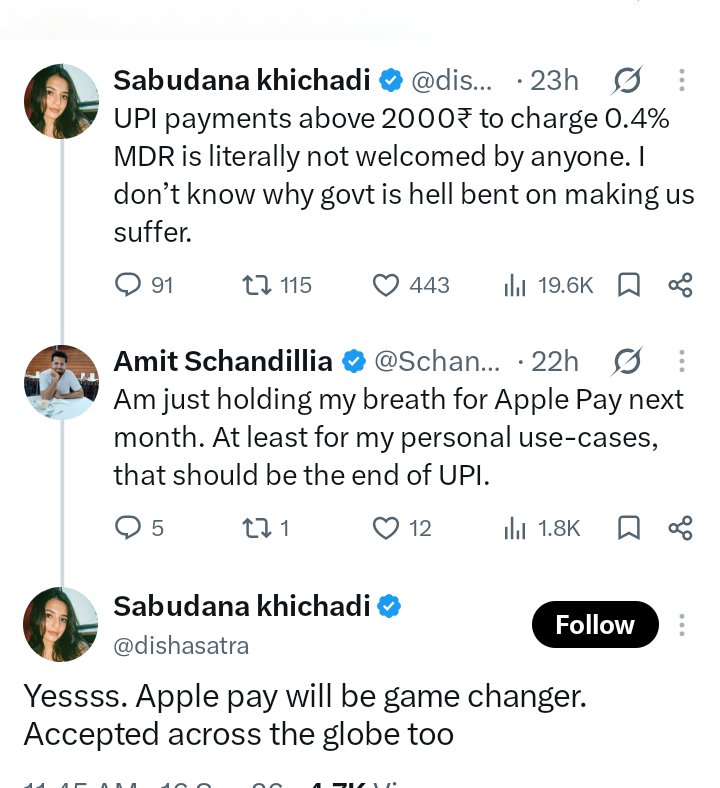Mr_GauriFied's tweet photo. @dishasatra @Schandillia Clown to clown Conversation https://t.co/wVDDchbcnE