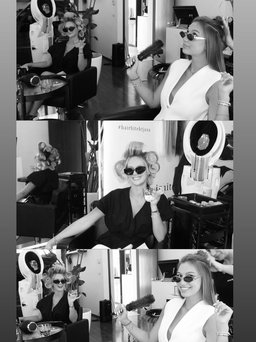 OmegaPiner's tweet photo. 😍✨😍
BFF salon vibes 💅
☑️ Micro kist nega za glow-up
☑️ Lasni podaljški za wow efekt
☕ + 👓 + 🥂 = perfect day https://t.co/CgBvZSa3rR