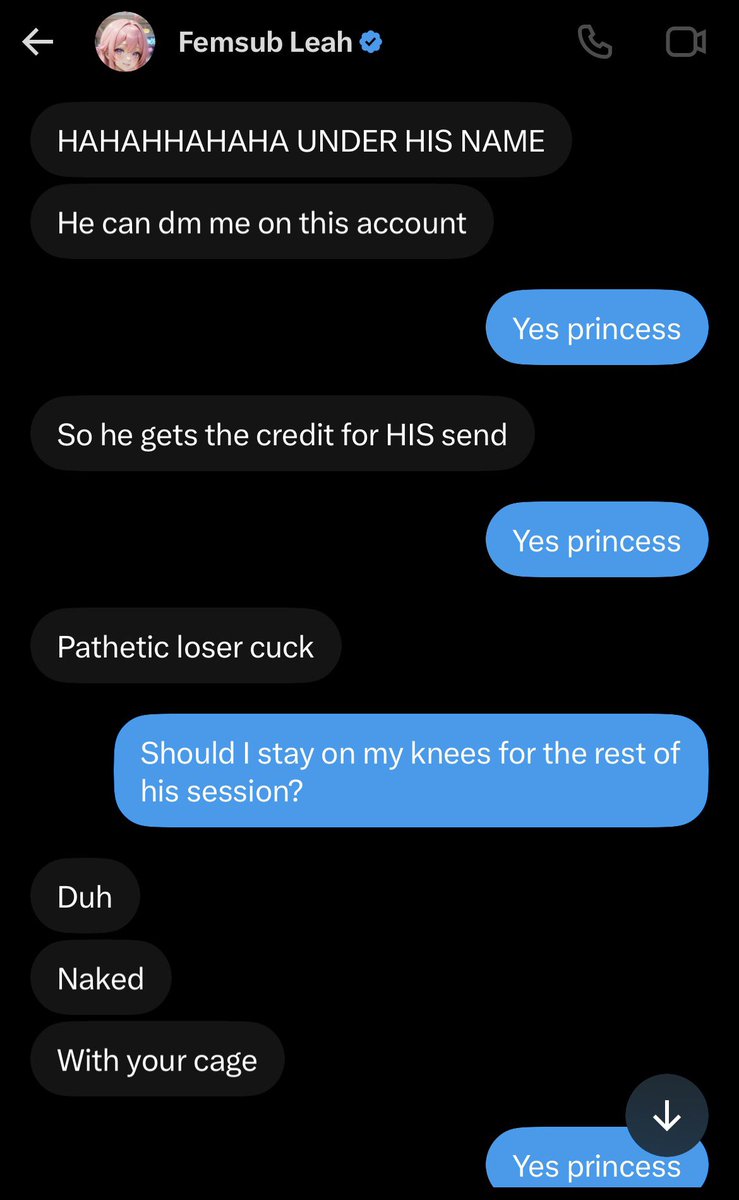 leahslosercuck's tweet photo. I still remember my knees were hurting so bad cause the session lasted like an hour but it was so hot sending under his name while he was getting all the credit and I was blocked by her so I only was sending whenever he said to do it, like an atm cuck 😵‍💫🏧😵‍💫🏧 https://t.co/c3MMJ1tWJj