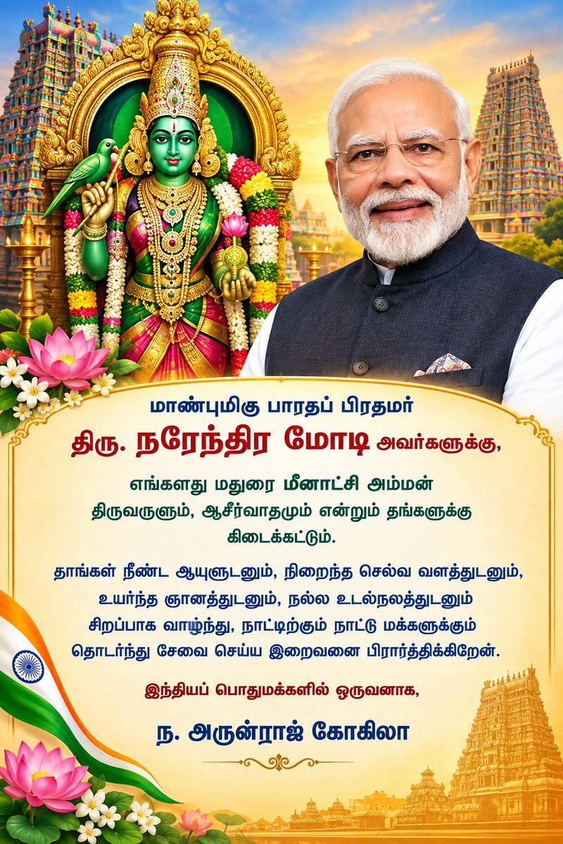 thirvarur90638's tweet photo. @narendramodi https://t.co/w29b69dk0H