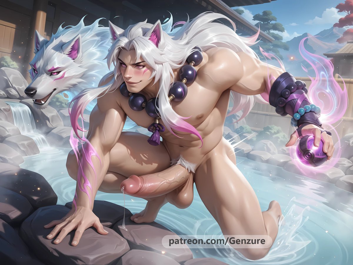 genzure's tweet photo. Sett - Spirit Blossom Skin 🌸🌸💦💦

Go to my Patreon and search his name to access this set. #AIイラスト #AIBL部 #AIイケメン部 #AIwork #Sett #leagueoglegends #spiritblossomSett https://t.co/X8FjgIneS5