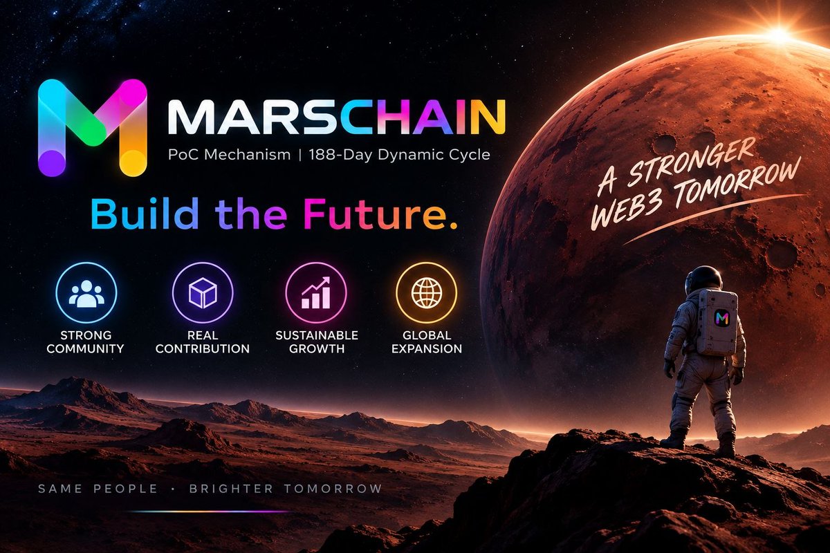 shanto49028's tweet photo. MarsChain is building around Proof of Contribution ⚡️
Contribute → Hashrate → Network Growth.
Different mechanism, different journey. 🌐
@MarsChainDAO #MarsChain #PoC https://t.co/iXauWGgqVF