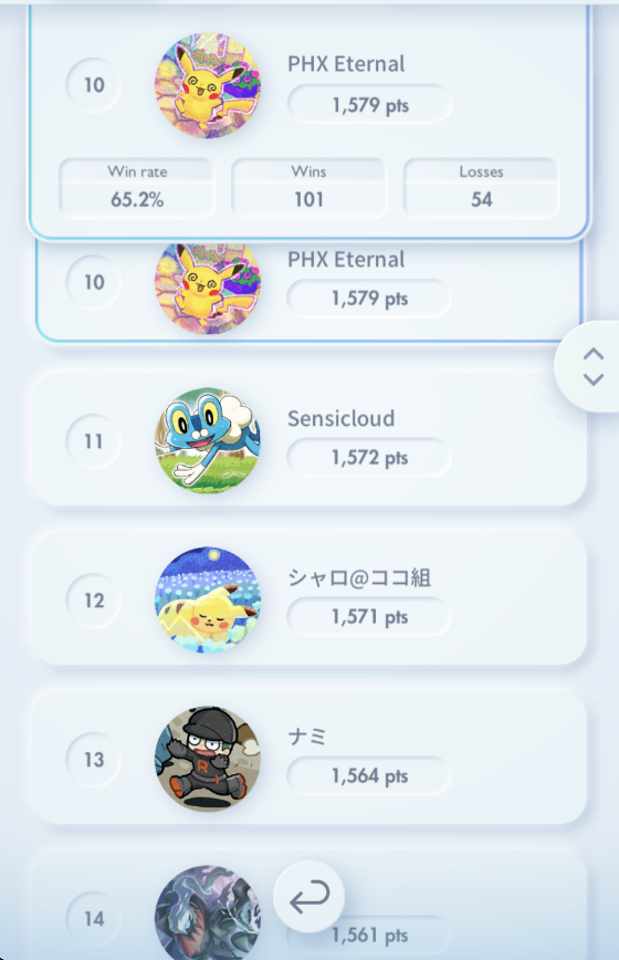 EternalNostalgi's tweet photo. I saw a few people posting their winrates so i figured i could too. I still have mainly been playing helio :D https://t.co/wsKg9FvNJ9