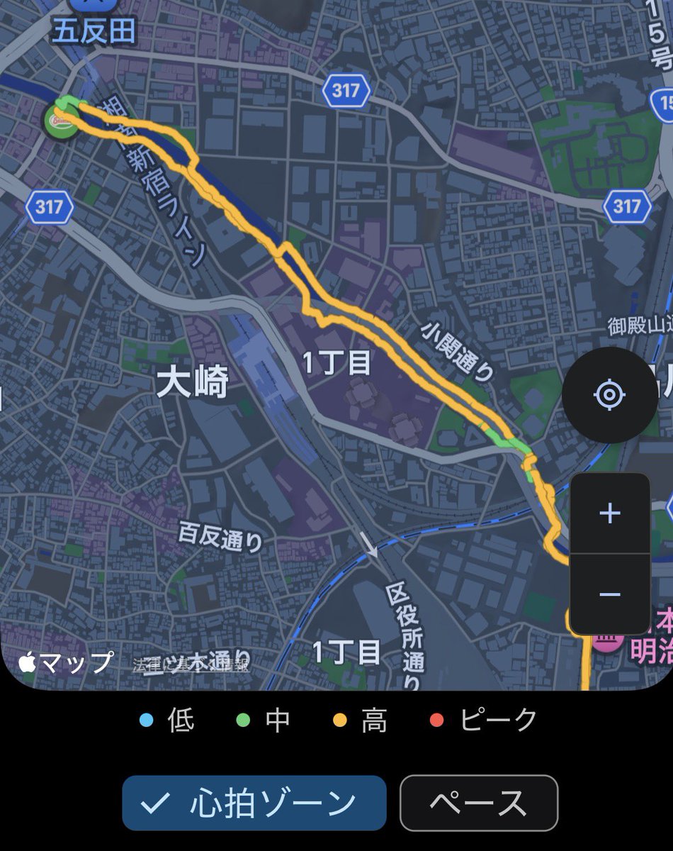 GK_Owner's tweet photo. 今朝は目黒川沿い五反田折り返し。気温20℃、湿度87%で涼しい。
昨晩の予報だと朝は雨☔、でも極緩い霧雨だったので走った。
9月入り雨が続き思ったように走れない。週末から台風でさらに悪化。
隙間探して走るしか無い。
それでも雨ならピラティス増やすつもり。
#ランニング　#ランニング https://t.co/r0lXt6yPFL