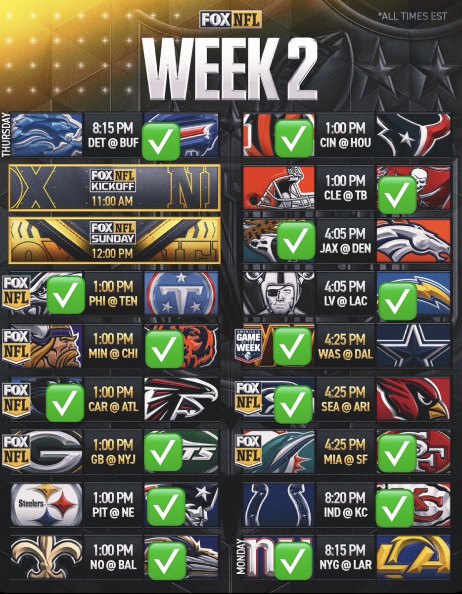 _KylesPicks_'s tweet photo. Week 2 Script accidentally got leaked 👀🫣 https://t.co/Stq0cHxMzk