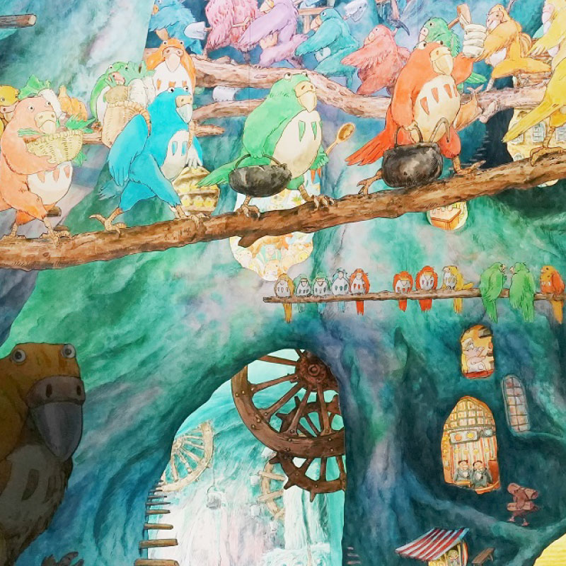 akiko_lawson's tweet photo. ジブリの大倉庫の企画展示室がリニューアルしました(^^)
◆チケットは予約制です◆ 

#ジブリパーク https://t.co/zI899dMl1n