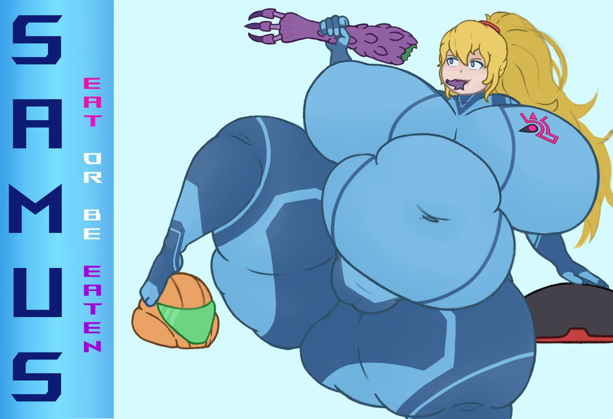 TombsDen's tweet photo. Samus feeling ravenous. https://t.co/LIIP5Hn9Lv