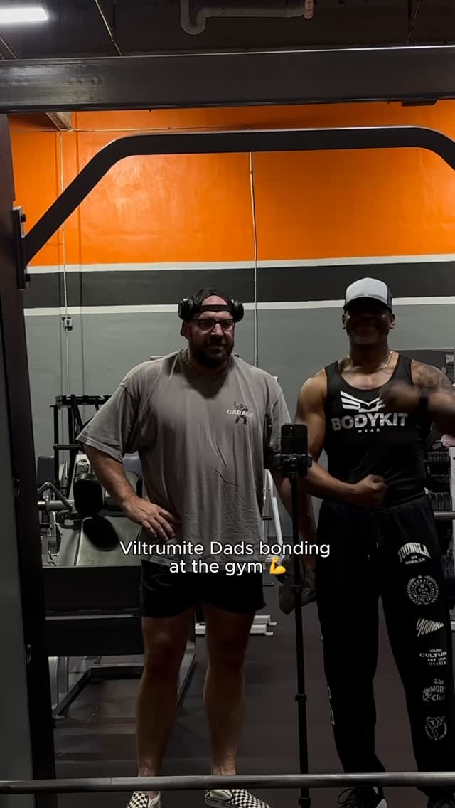 NevaKuksok's tweet photo. When Viltrumite Dads link up, we honor one another with our heroic fitness tees and stringers: @garagejim203 &amp; @bodykitwear 💪🫡 https://t.co/Btf1LYtQIa