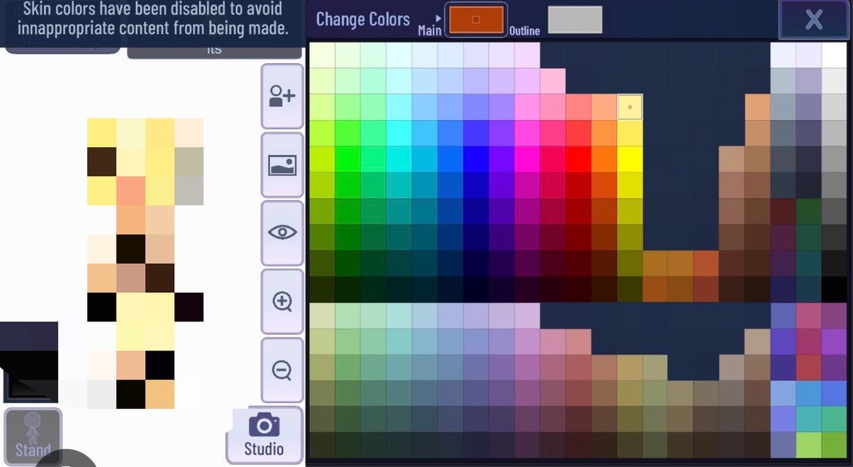 nyaararii's tweet photo. Waiting till idv restricts certain colors just how gacha life did to us in 2020 https://t.co/xzmduyVt6F