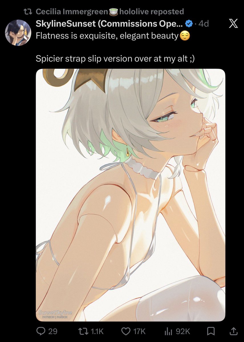 Rando_ZLink's tweet photo. otomos, cc's not even gooning on her alt anymore https://t.co/QyTSDQIvws
