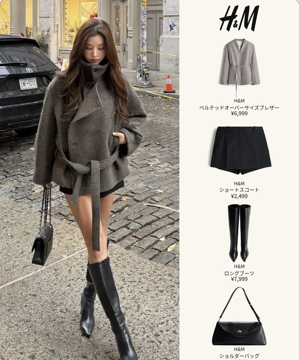 eclat_lab_Jp's tweet photo. 秋に真似したいboots style👢🤎
H&amp;M縛り〜¥10,000以下のロングブーツまとめ https://t.co/9mswxQI7gO