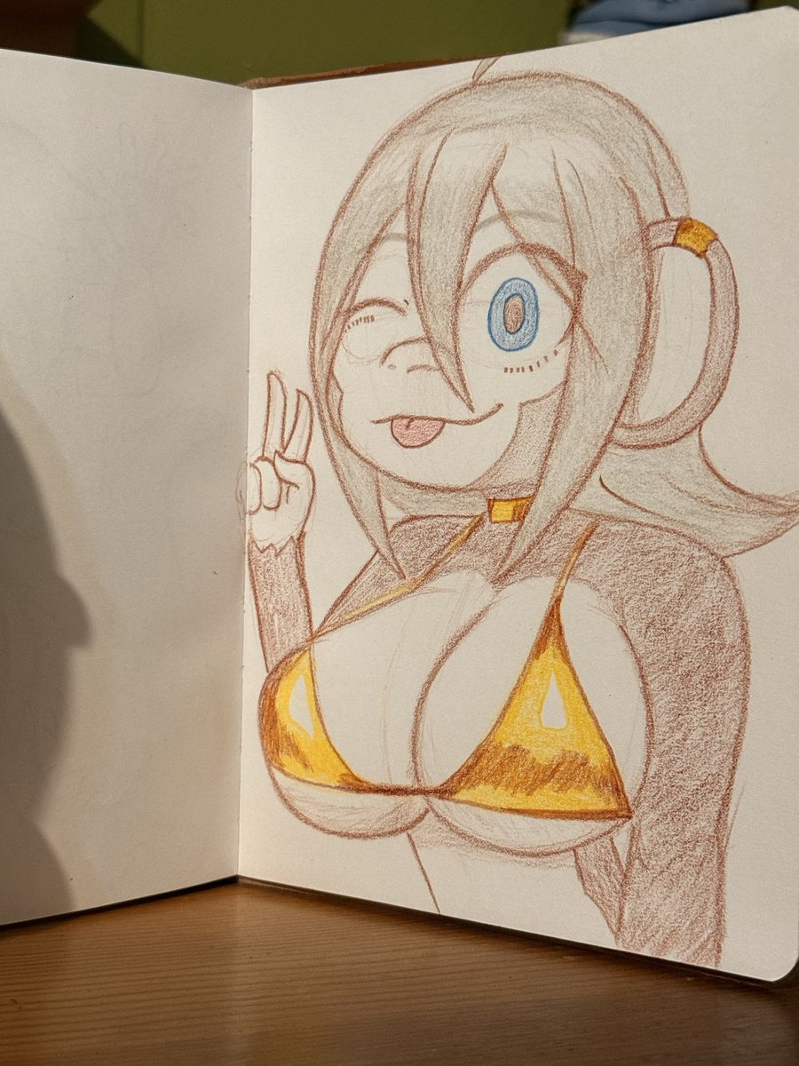 GoldenMonkeyGrl's tweet photo. @geistbox I got Luna the monkey as a plush, so I decided to do a little drawing! https://t.co/23guNLTpZ0