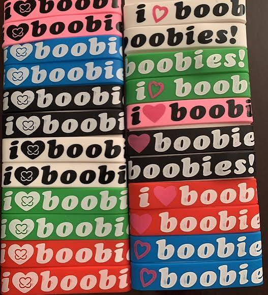 pumping_fun's tweet photo. We have a chance to do something huge here with this new paid feature. 

We all remember back in school wearing these I love boobies from @keepabreast 

We saw how big pink coin was but all the normies remember these bracelets 

All fees are redirected to @keepabreast https://t.co/uIlX3212i0