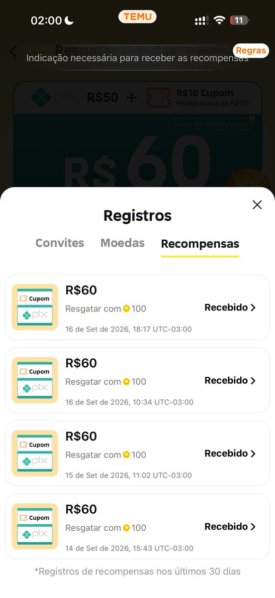 vampisad's tweet photo. @thisdracarys Ai gente já que tá geral acordado por conta da treta do mc Paiva e malevola aproveita que a Temu tá dando 50/60 pila 

https://t.co/MSm9wAAoAQ https://t.co/QzTQfz0gqQ