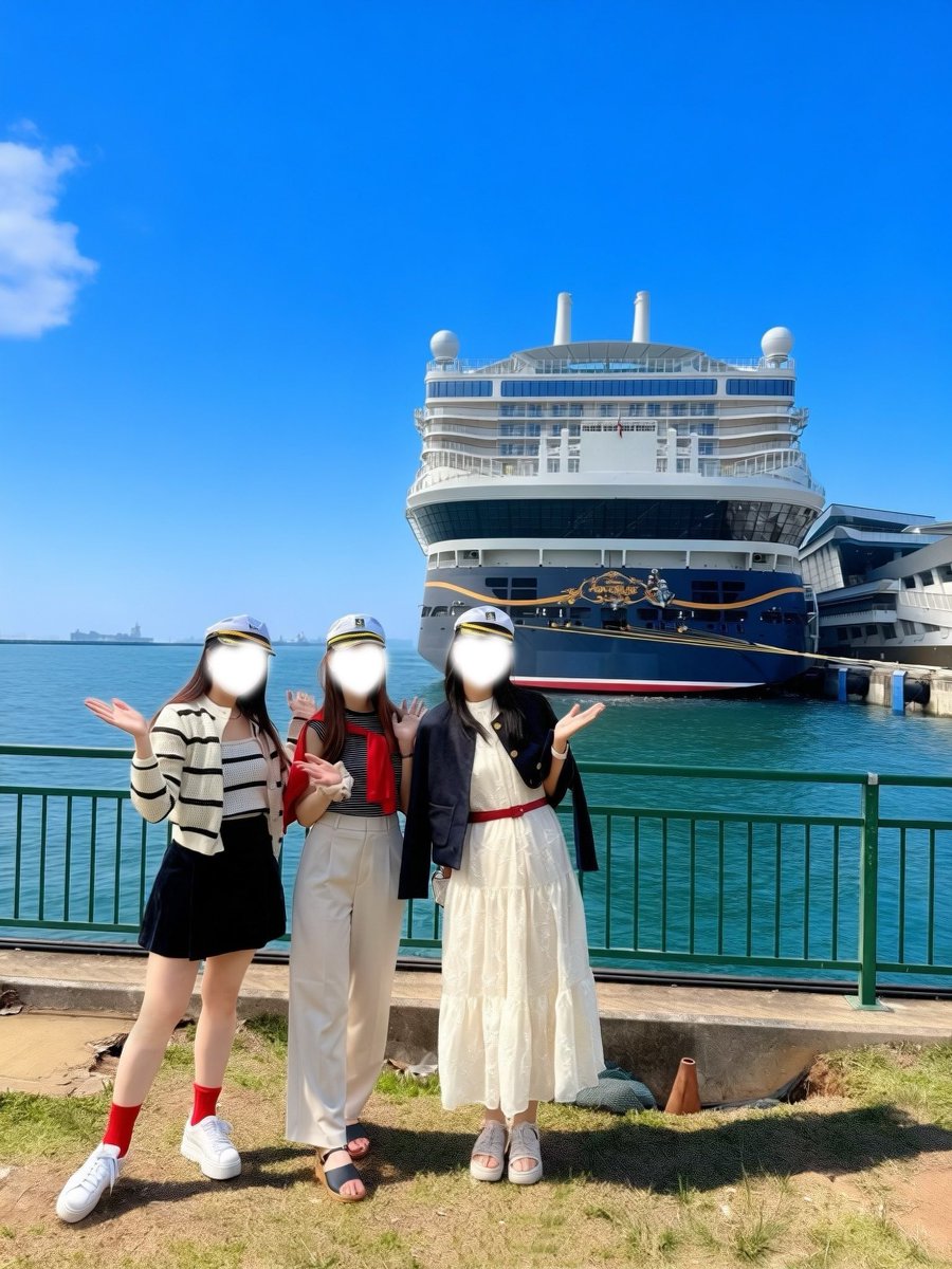 moko_eaka's tweet photo. ボーディンググループ3なので12:00前には船に乗船出来ました〜〜!!
本日は初日なのでマリンコーデ!
#moco_DCL_Adventure https://t.co/5CDZBwO0WO