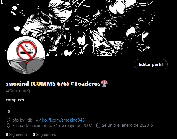 Crossysign's tweet photo. Hi, I'm smokind. I'll probably delete this post at some point; this is my new account, as my previous one was permanently suspended!!

Something else I want to achieve with this new account is to avoid getting mixed up in any drama or controversy a clean start https://t.co/4wI2L3E1zY