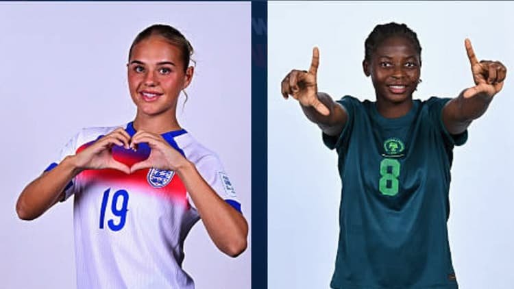 Sportsreel2's tweet photo. Matchday: 🇳🇬 Nigeria vs England 🏴󠁧󠁢󠁥󠁮󠁧󠁿

2026 FIFA U-20 Women's World Cup⚽⚽⚽ 

Time🕛:  2:00pm Nigerian time

Venue🏟️: Stadion Miejski Bielsko-Biała

Live coverage: Nigerian viewers should check the official FIFA+ platform and available local broadcast listings

#FIFAWWC #FIFA https://t.co/OQUgDuAVLA