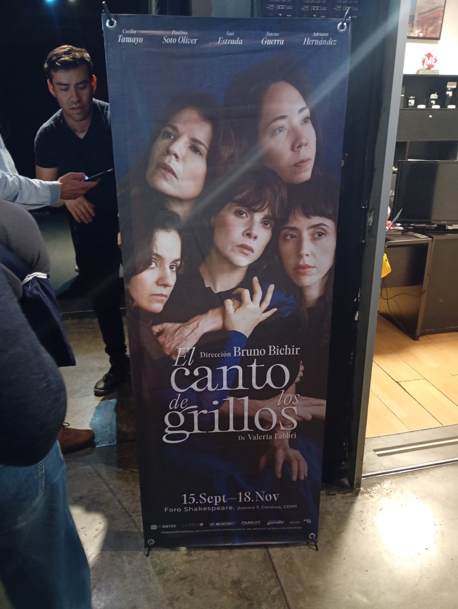 albertompcsr's tweet photo. @venalteatroMX El canto de los grillos es imperdible.

Te deja boquiabierto.

Mil gracias @venalteatroMX https://t.co/5cGAKBkkOP