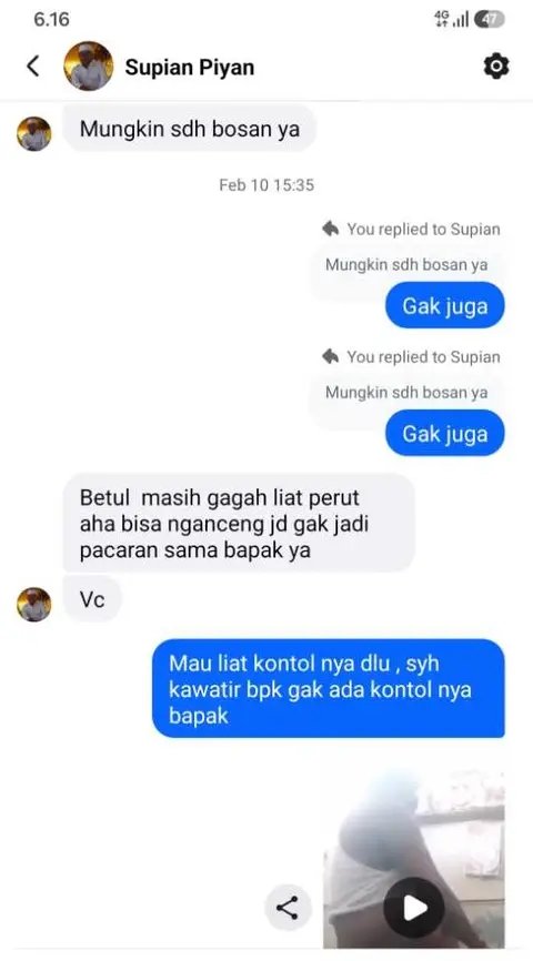 semialhasab's tweet photo. Pacaran sama bpk ya. DM onlen fb dan ig https://t.co/7nCY6VoniR