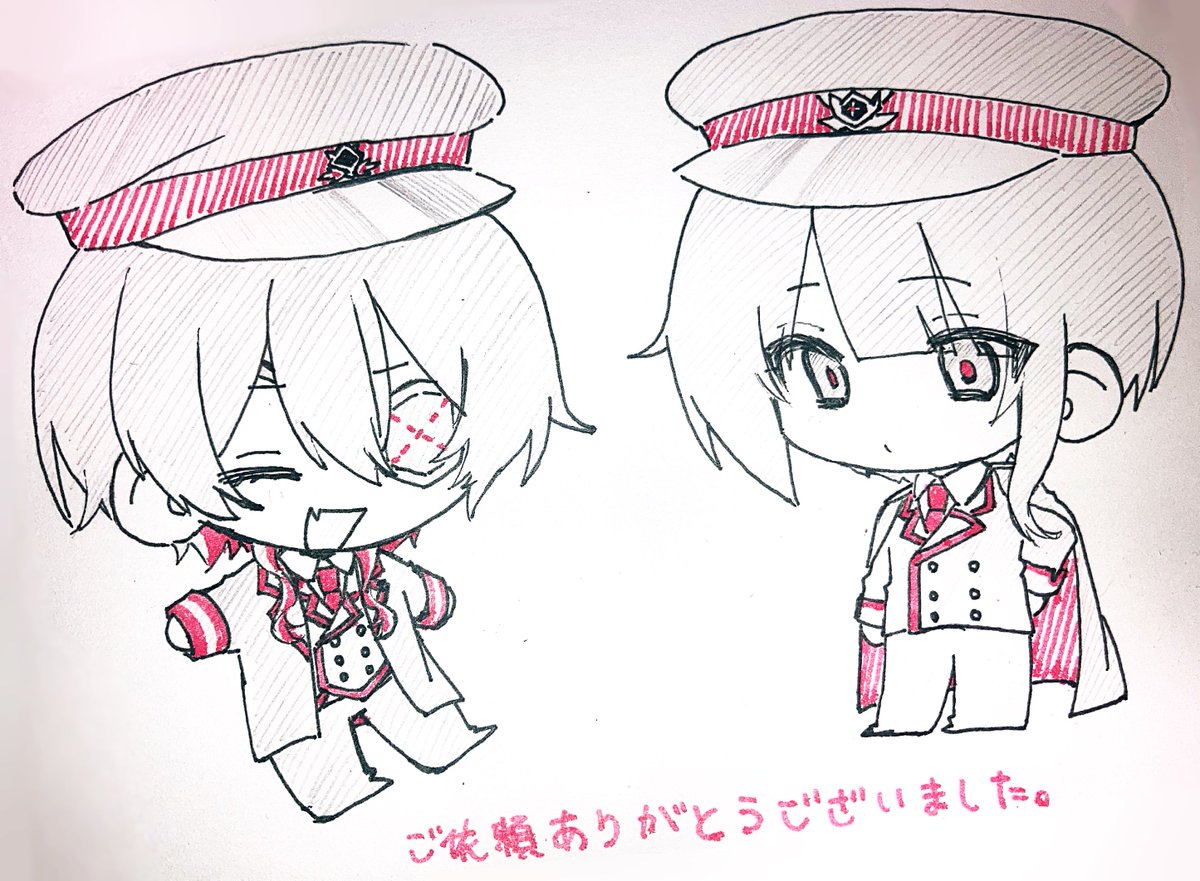 4yamix's tweet photo. おまけに貰った絵たちかわいすぎてあかん😭 https://t.co/ukoSc1NaKh