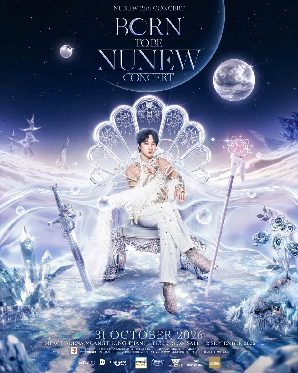 EikoEiko331's tweet photo. 🎁新活动

购买 NuNew 演唱会门票，
送SuperSun Box Set🎉

📦SUPERSUN INSOLUTION BOX SET 
(共 5 套)
(每套3,490 铢，总价值 17,450 铢)

🎲 从 20 名参与者中随机抽取 5 名幸运粉丝 🍀

以下参与规则👇

📅 购票时间
2026年9月17日 12:10 之后购买的新门票

🎫 购票渠道
仅限 All Ticket 及 7-Eleven 线下分店柜台
仅限 3,500 / 4,500 泰铢票价

📌 参加须知
・参与后会登记门票座位号，不得以任何理由取消门票
・需提供泰国收货地址，直接配送您家

⏰ 报名满20名即截止

本次活动奖品由 @Kelly5wls 支持
感谢 Kelly对 NuNew 演唱会的大力支持❤️

NUNEW CONCERT AT IMPACT
#NuNew2ndConcert
#NuNew
#SUPERSUN