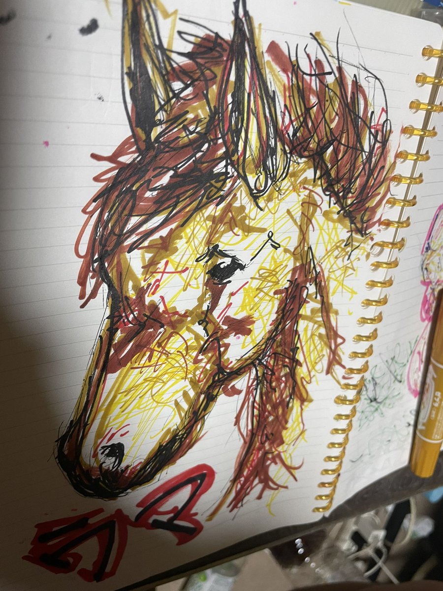 P1uLd's tweet photo. ゲームやりながら落書き楽しい笑
部屋汚いのは🤫w
 #お絵描き
 #落書き
 #マッキー
 #うさぎ
 #馬 https://t.co/vaLcPOx1Ak