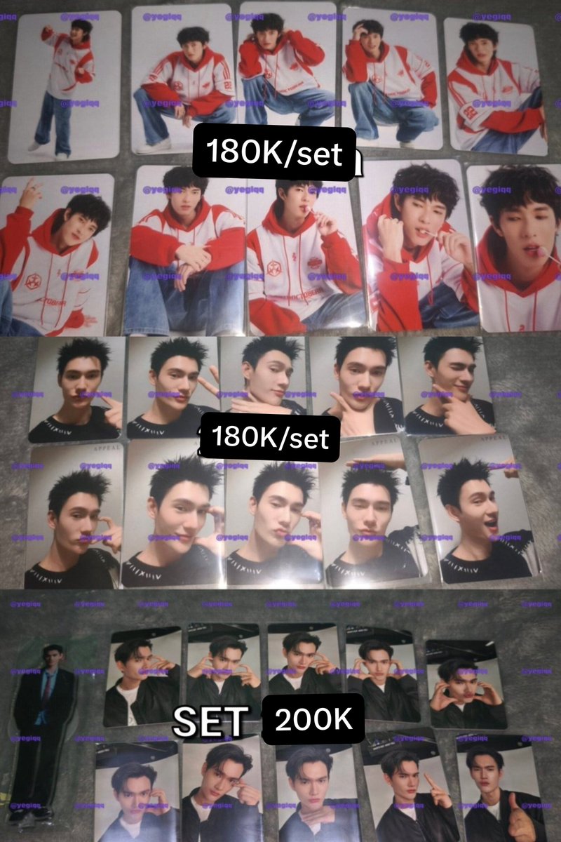 yegiqq's tweet photo. 🇮🇩 WTS FriendlyMe x Pooh Krittin, Appeal x Pavel Phoom 

💸 250K/Set (liat pict)
✅ Fullpay.

✅ 100% Official 
✅ Ready Kamar 
✅ DM for Video Condition
❌ Pack, 🍊 (splitpay)
📍 Kota Tangerang ( pengiriman weekend )

Milik pribadi, stop collect.

#ppoohkt #pavelphoom #poohpavel https://t.co/RYwrk1P9M2