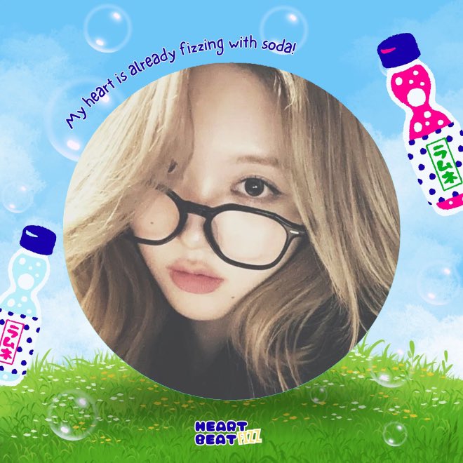 GaeulSouda's tweet photo. @HeartbeatFizz Today, I, Gaeul, am ready to let this fizzy little love sparkle and see where this summer takes my heart https://t.co/pFiJ3h8qsL