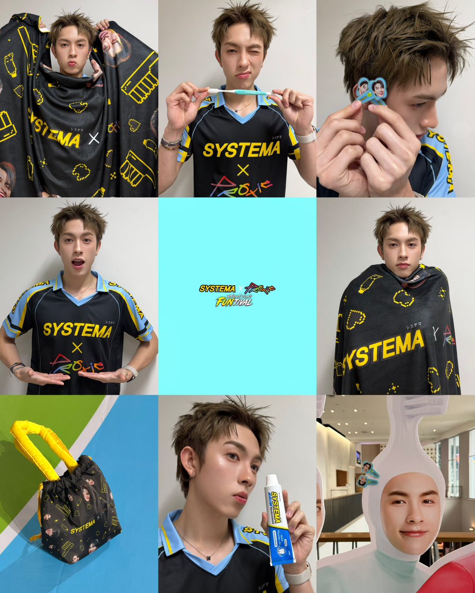 SystemaThailand's tweet photo. [Recap 🩵💜]

PROXIE IN FUNTIVAL LAND 🦷🪥

#SystemaPROXIEFuntival
#PROXIEOnglee #PROXIEVictor #PROXIEth️️️️ https://t.co/rkrLwp90fN
