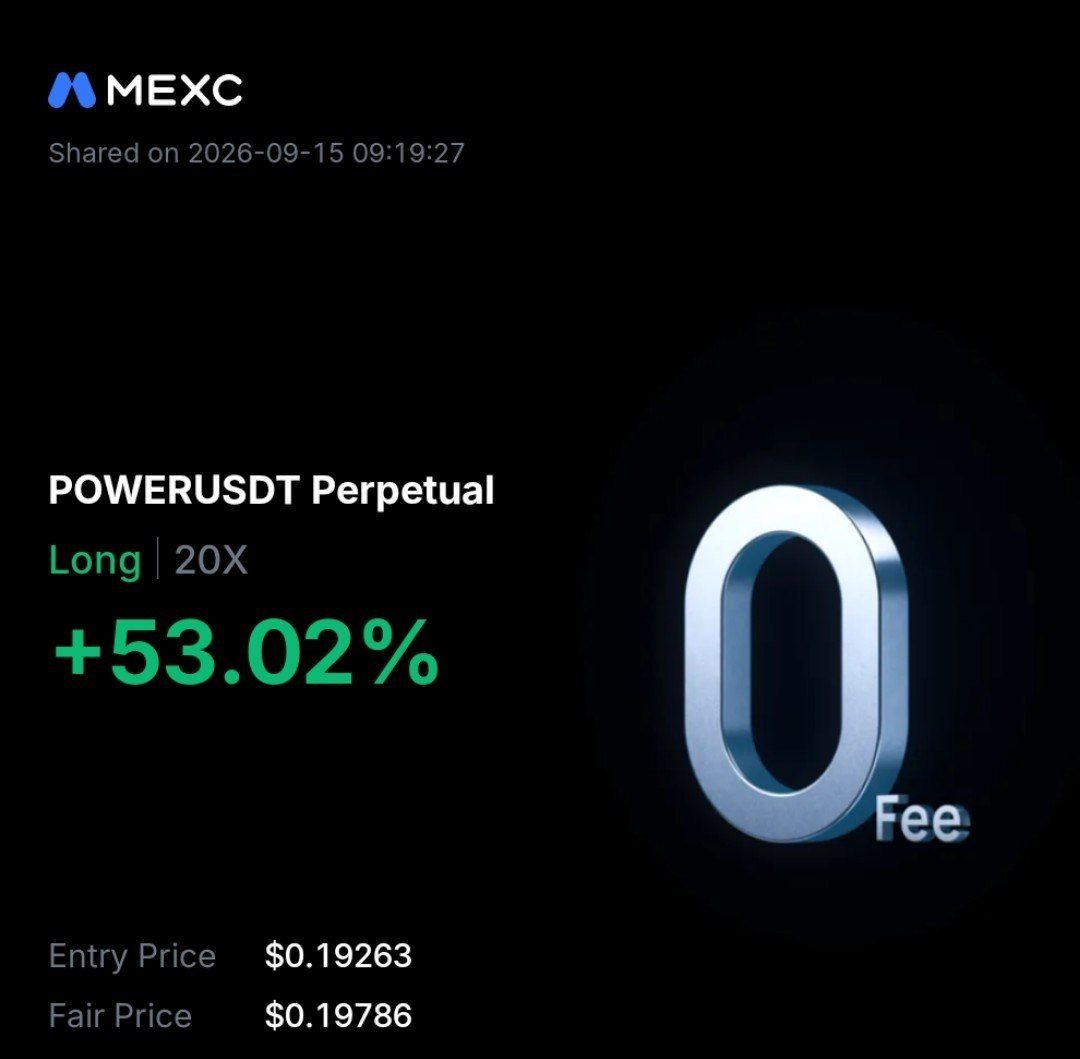 Cry_Fortress's tweet photo. #FREE_SIGNAL
🚨 🚀 Entry to TP — complete market control.
📊 We don’t chase pumps… we position early.
#POWER /USDT Take-Profit Target 1 Hit ✅
Profit: +53.02% 📈
Period: 10 min ⏰
Free Signals: https://t.co/YLb6088apC
#Gümüş #Platin #Nasdaq #Petrol #Dxy #Dax #Silver #altin #ons #bist100 #cment #xauusd #altın #gramaltın #btc #btcusdt