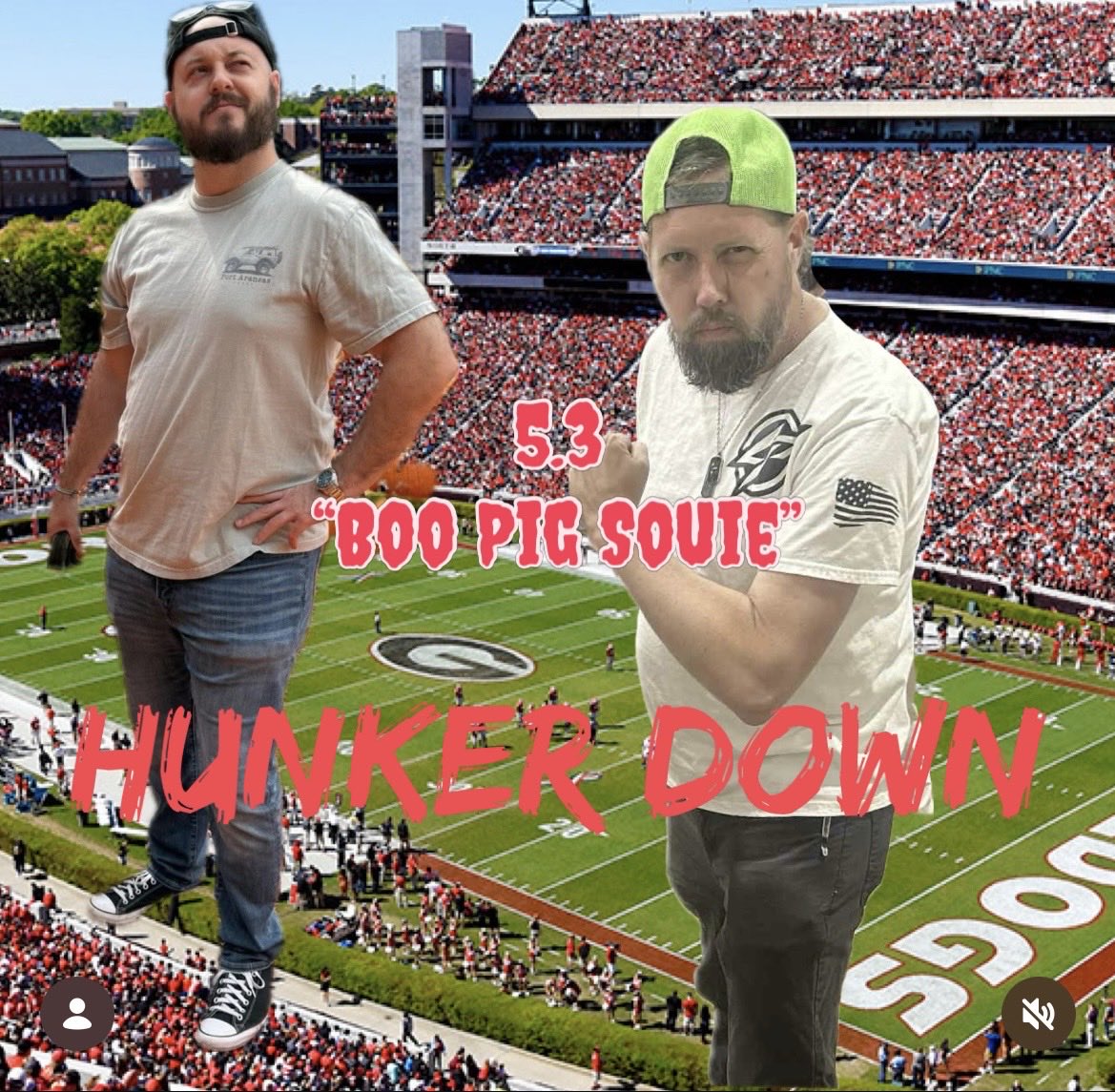 TeamImpactMedia's tweet photo. Hunker Down 5.3 "Boo Pig Souie"

https://t.co/3XLbFWx3mx

Jake Skinner &amp; Jeremy York discuss win over Western Kentucky, preview match up vs Arkansas PLUS tell you about the other great match ups across the #CollegeFootball landscape! #ImpactMedia #HunkerDown #GeorgiaFootball #SEC https://t.co/nHFwT10Kf2