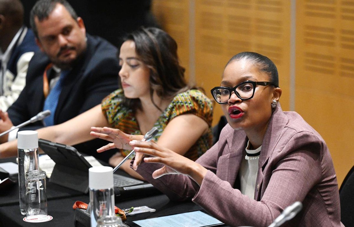 CPC2026_ZA's tweet photo. Young voices. Fresh ideas. Future leaders shaping tomorrow. The #69CPC Youth Roundtable put youth leadership and participation at the heart of discussions on politics and governance.

#ParliamentaryDiplomacy 

📸 Phando Jikelo / Parliament of RSA https://t.co/DGqH53remH