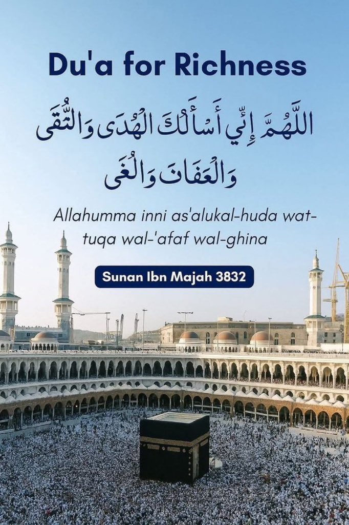 HaleematourS's tweet photo. Du’aa For Richness… https://t.co/L1yEyN4ukx