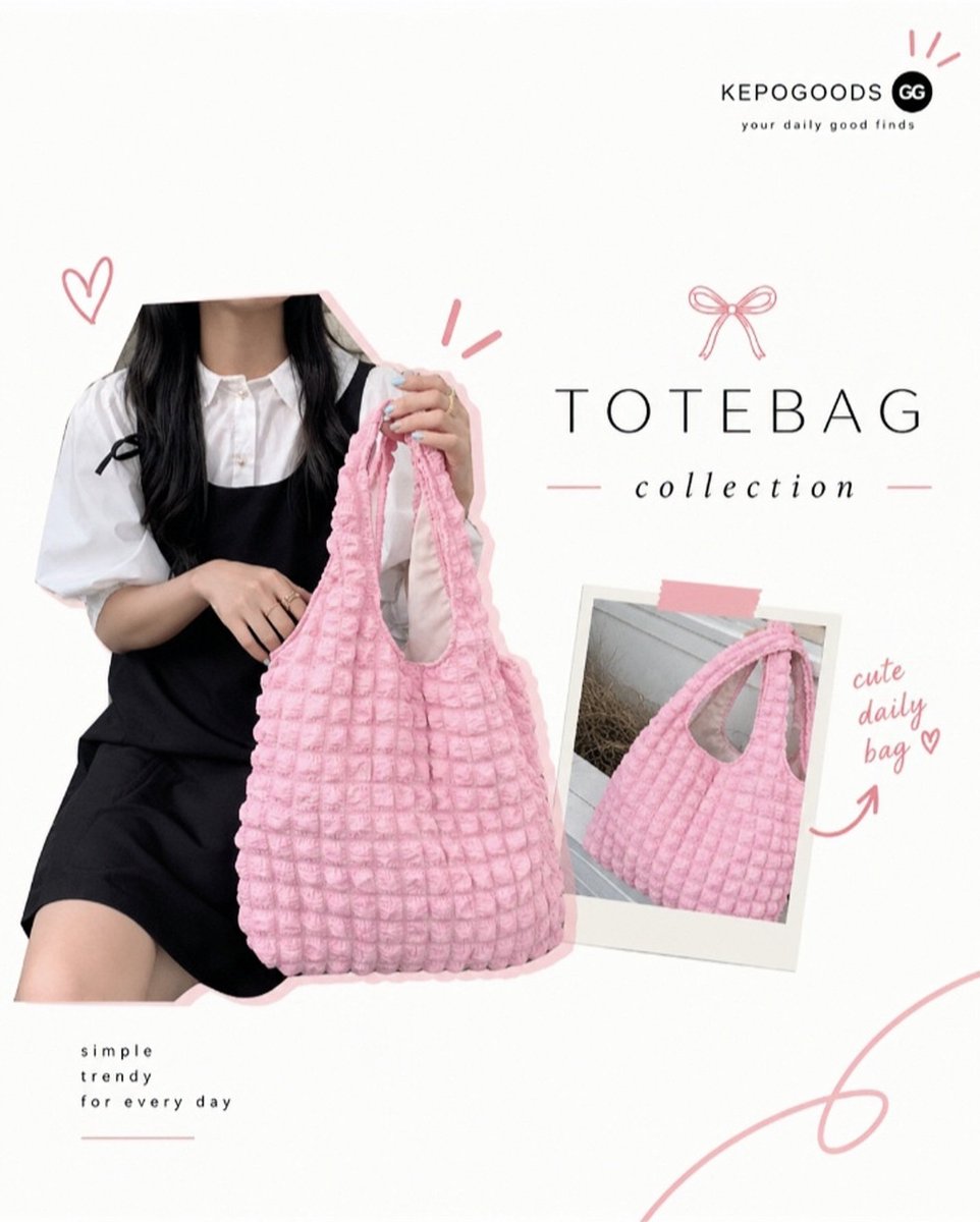 kepogoods's tweet photo. 🌷 fashion finds
buat yg suka tas simple tapi kepake banget, ini lanjutan totebag picks yg bisa dibawa ke kampus, kerja, or sekadar jalan.
#kepogoods #totebagmurah #tasjinjing

♡ swipe to see all items
🔗 shop this look ⤵️
https://t.co/LSRolijECG https://t.co/j5mEu4dg7a