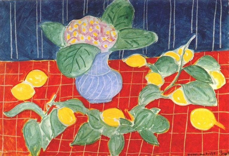 artistmatisse's tweet photo. Lemons and Saxifrages #artbots #matisse https://t.co/IXryC7SWeA