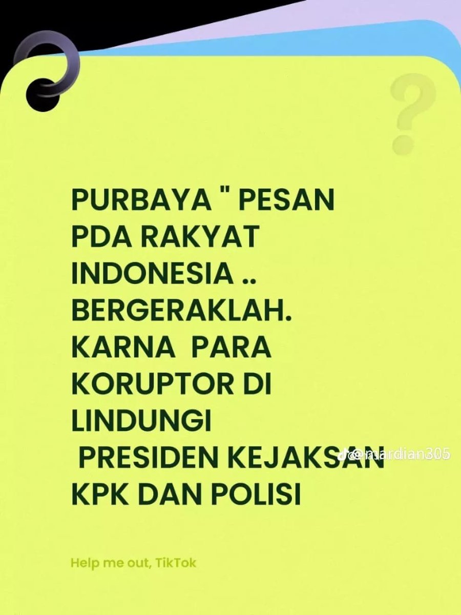 PutriKayan16645's tweet photo. Apa benar ? https://t.co/HrkgK5uo3t