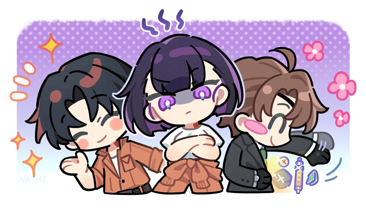 nashi_oc's tweet photo. 无良研究员改过自新上交公物
（总部人员来审计的事怎么能叫抢劫呢x）

#괴담출근 #gsgw https://t.co/II4C4E7O8I