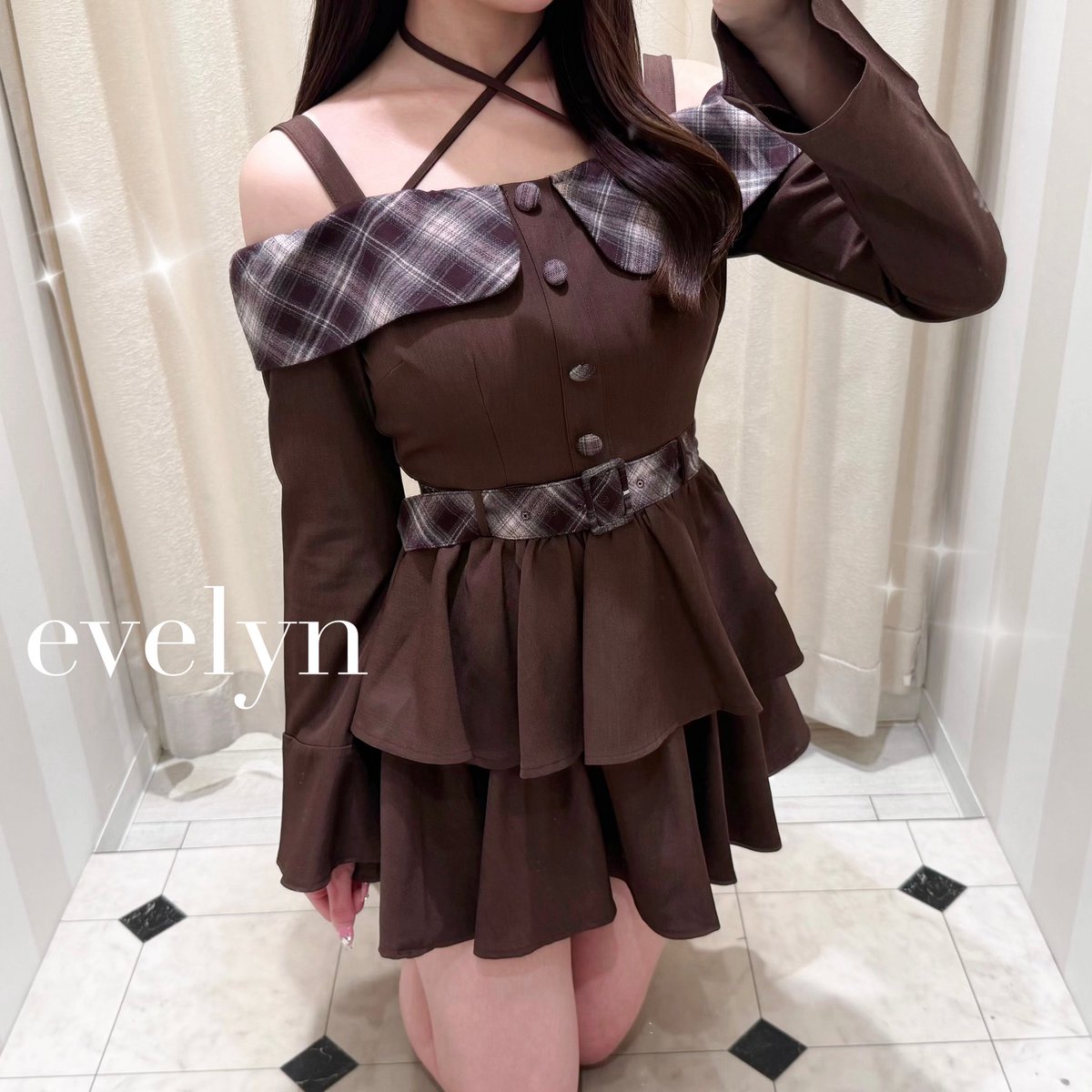 evelyn_tokyo's tweet photo. 天神店🎀

本日入荷いたしました✨

♡ ・・┈┈┈┈┈┈┈┈・・ ♡

#オフショルティアードOP

color♡BR/BK
price♡¥10,800-

♡ ・・┈┈┈┈┈┈┈┈・・ ♡

天神/池袋/名古屋パルコ/
限定のワンピースとなっております♬ https://t.co/41WzfMvila