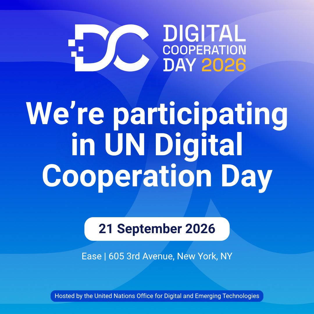 DigiFuturesLab's tweet photo. Digital Futures Lab is heading to New York for #DigitalCooperationDay, organised by UN ODET during UNGA High-Level Week. We’ll join international AI evidence-building initiatives to discuss AI risks, opportunities, evidence gaps &amp; governance.
More details: https://t.co/p3DMlxdPZy https://t.co/M8ksh0EvdI