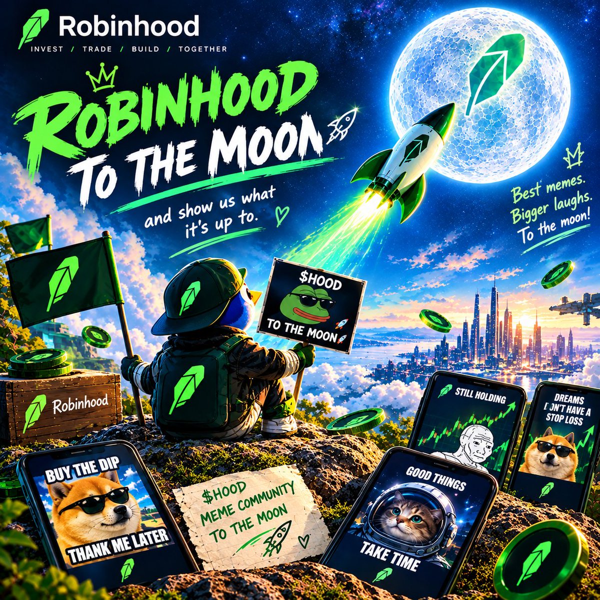 PowerX_Web3's tweet photo. @Alpha_MEXC MEXC UID : 93680996

Robinhood to the moon https://t.co/S4mvy3jO9E