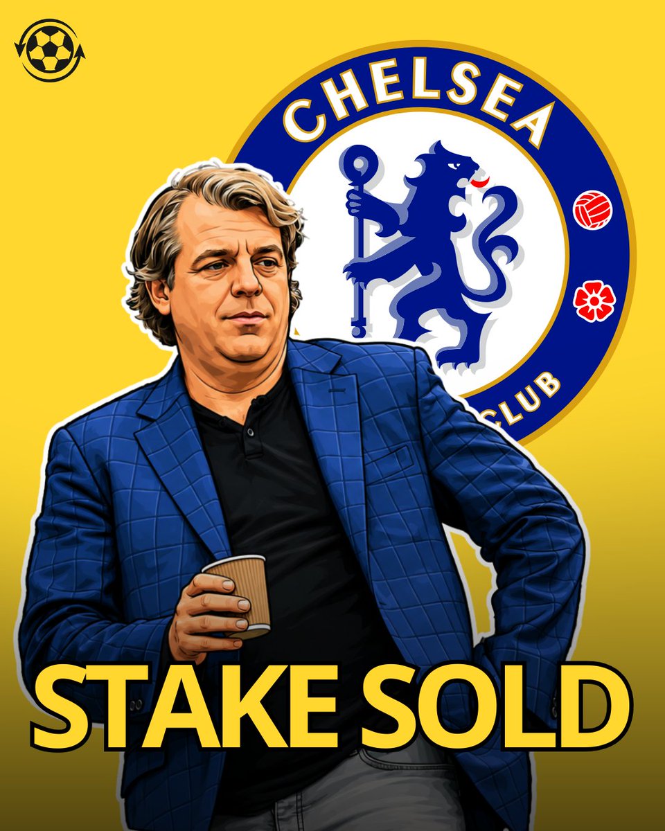 DeadlineDayLive's tweet photo. 🚨 𝗕𝗥𝗘𝗔𝗞𝗜𝗡𝗚: Chelsea chairman Todd Boehly, director Mark Walter and Swiss billionaire Hansjörg Wyss have sold their stakes in the club to Clearlake Capital.

The trio each held 12.8%, while Clearlake previously owned 61.5%. 

The deal gives the investment firm, led by co-founders Behdad Eghbali and José E. Feliciano, full control of Chelsea Football Club.

(Source: @BBCSport)