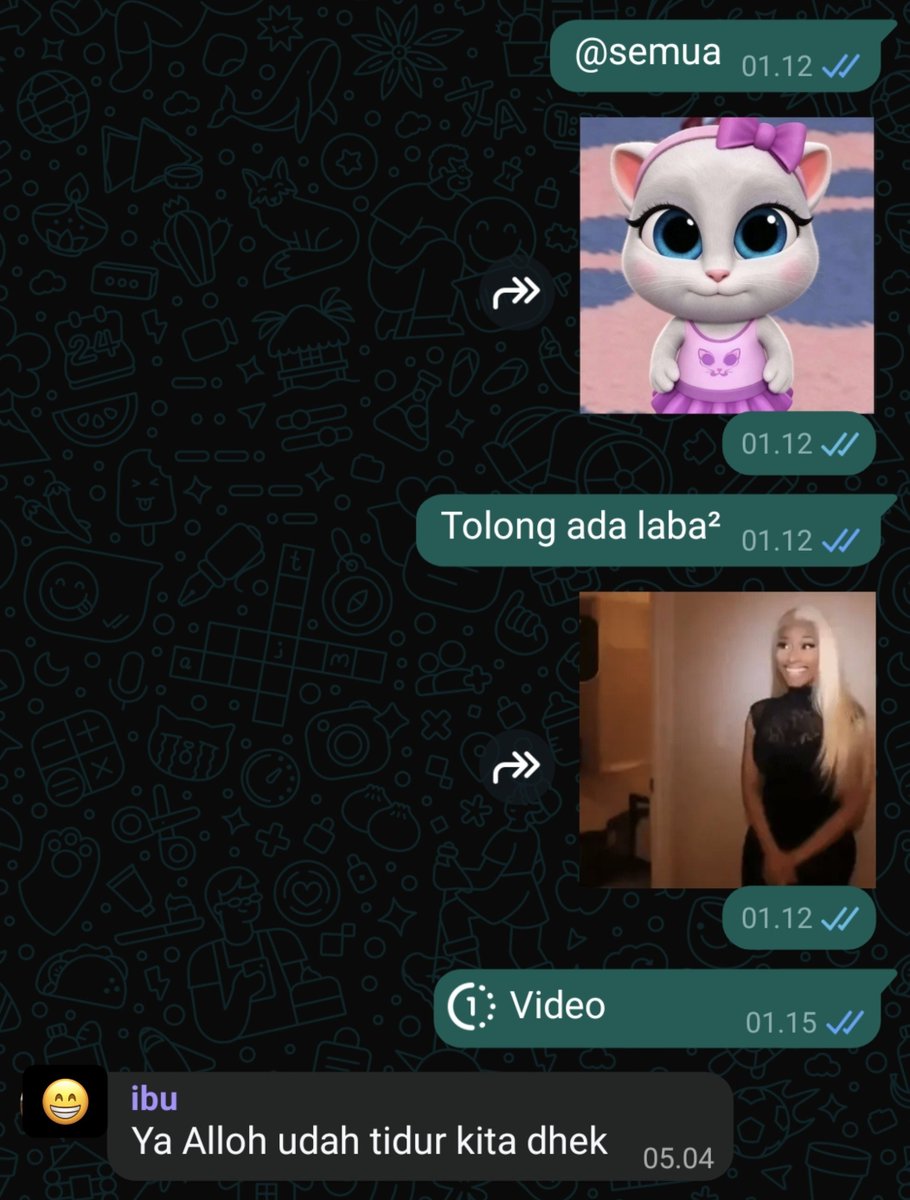 dewteeree's tweet photo. Saking takutnya, gw ampe chat grup keluarga gw. Dan gaada yg balesin 😇 https://t.co/21Q7mqq9CO