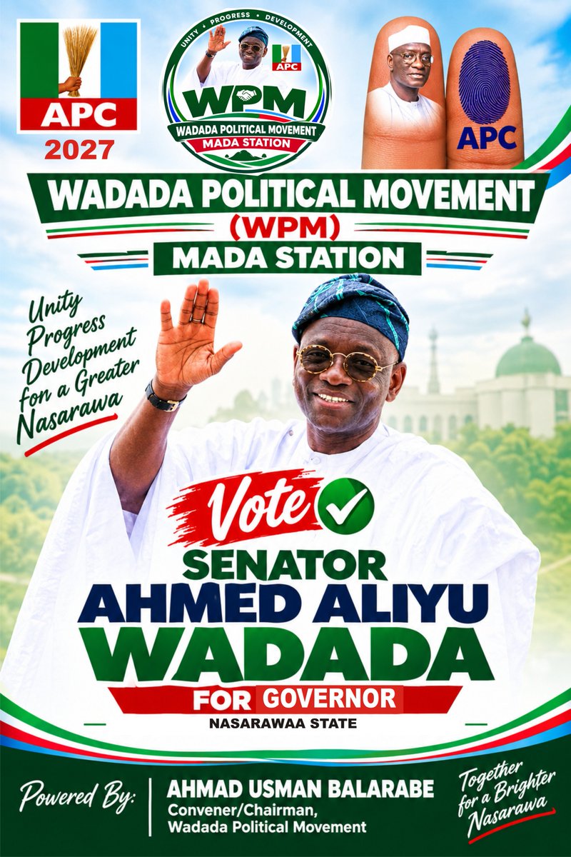 AHMADUSMANBALA7's tweet photo. WADADA POLITICAL MOVEMENT (WPM)
Mada Station https://t.co/iAosieY5te